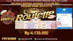 Bukti JP Kemenangan GAME ROULETTE 26 Sept 24