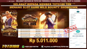 Bukti JP Kemenangan SLOT GAME WILD BOUNTY SHOWDOWN 28 MAR 25