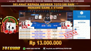 Bukti JP Kemenangan GAME 4 STAND 19 APR 2025