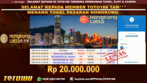 Bukti JP Kemenangan TOGEL PASARAN HONGKONG 07 APR 25