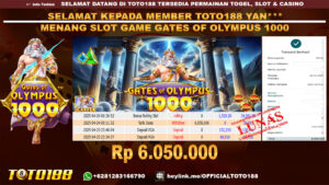 Bukti JP Kemenangan SLOT GAME GATES OF OLYMPUS 24 APR 25